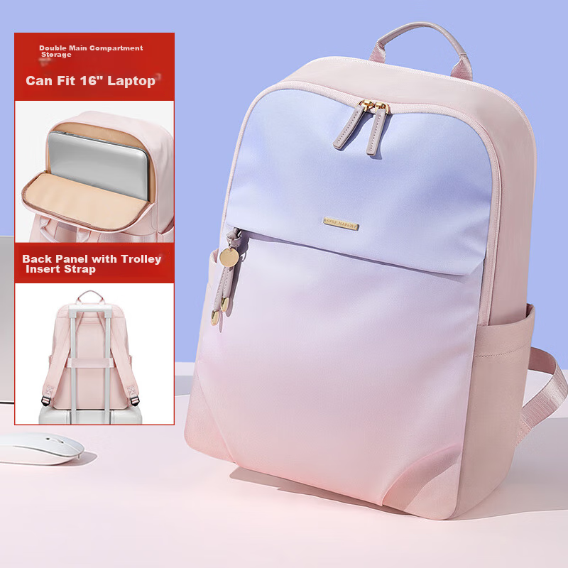 GOLF Backpack for Women, Laptop Bag 14/16 Inch, Business Travel Backpack, Large Capacity, Suitable for Students And Professionals