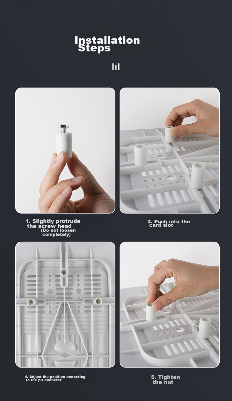 Muvi Toilet Squatting Device, Odor Prevention Blocker, Squatting Pit Deodorizer, Bathroom Drain Pipe Anti-Odor And Anti-Smell Specialized Device 14