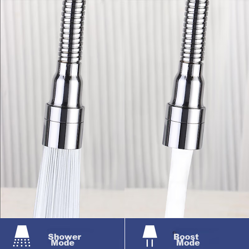 BJ Faucet Extender, Splash-Proof Head, Anti-Splash Faucet, Kitchen Universal Faucet Filter, Water-Saving Aerator