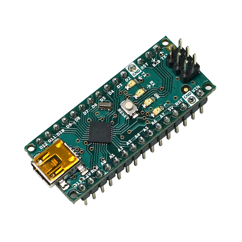 ARDUINO Development Board Arduino Nano Microcontroller AVR Development Board Italian Original ATmega328 Main Chip Beginner Learning Python Programming