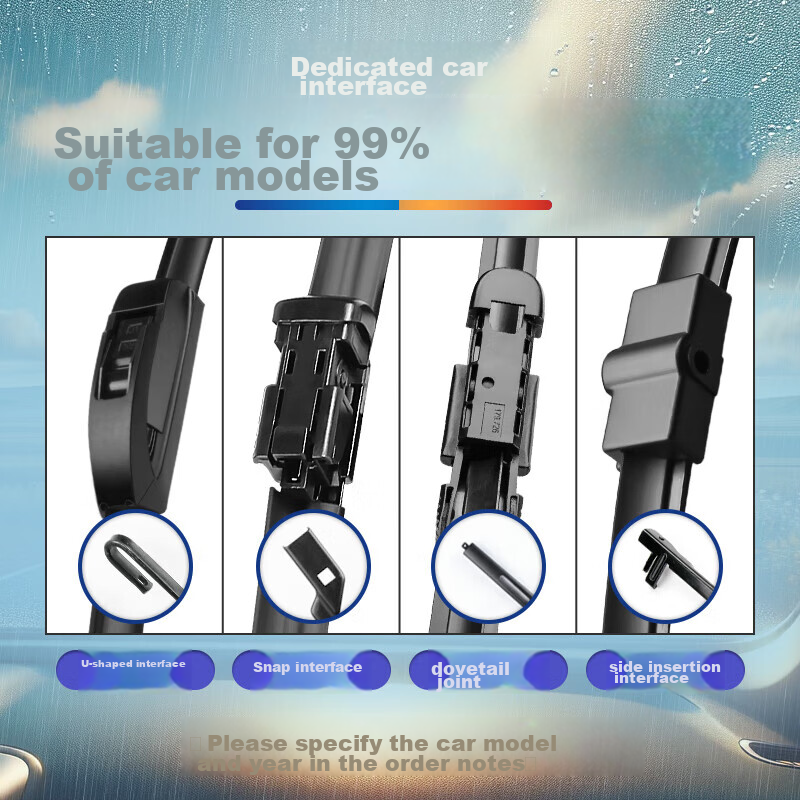 Aojiang, Jichuan Lulang Boneless Wiper Blade, Silent And Wear-Resistant Natural Rubber