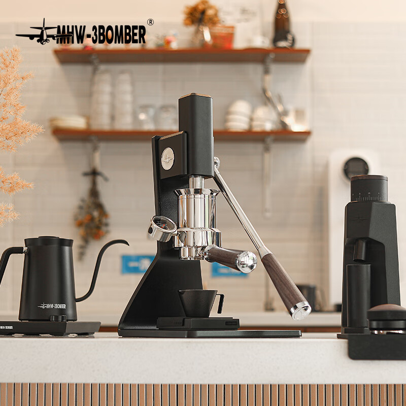 MHW-3BOMBER Portable Coffee Machine Sonic S7 Italian Espresso Manual Pressure Outdoor Kit [New Year Gift]
