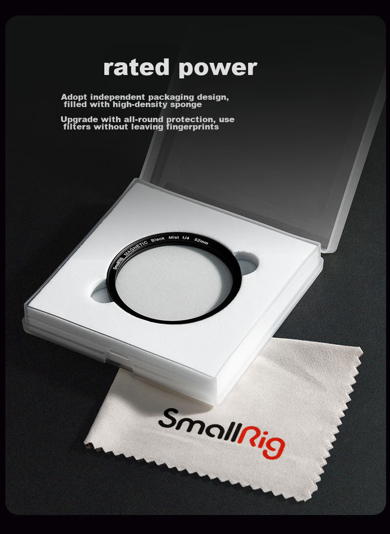 SmallRig 4215 Adjustable ND2-32 Circular CPL Polarizing Filter, 52mm Starry Black Soft Magnetic, MagEase for Apple And Android Phone Filters 11
