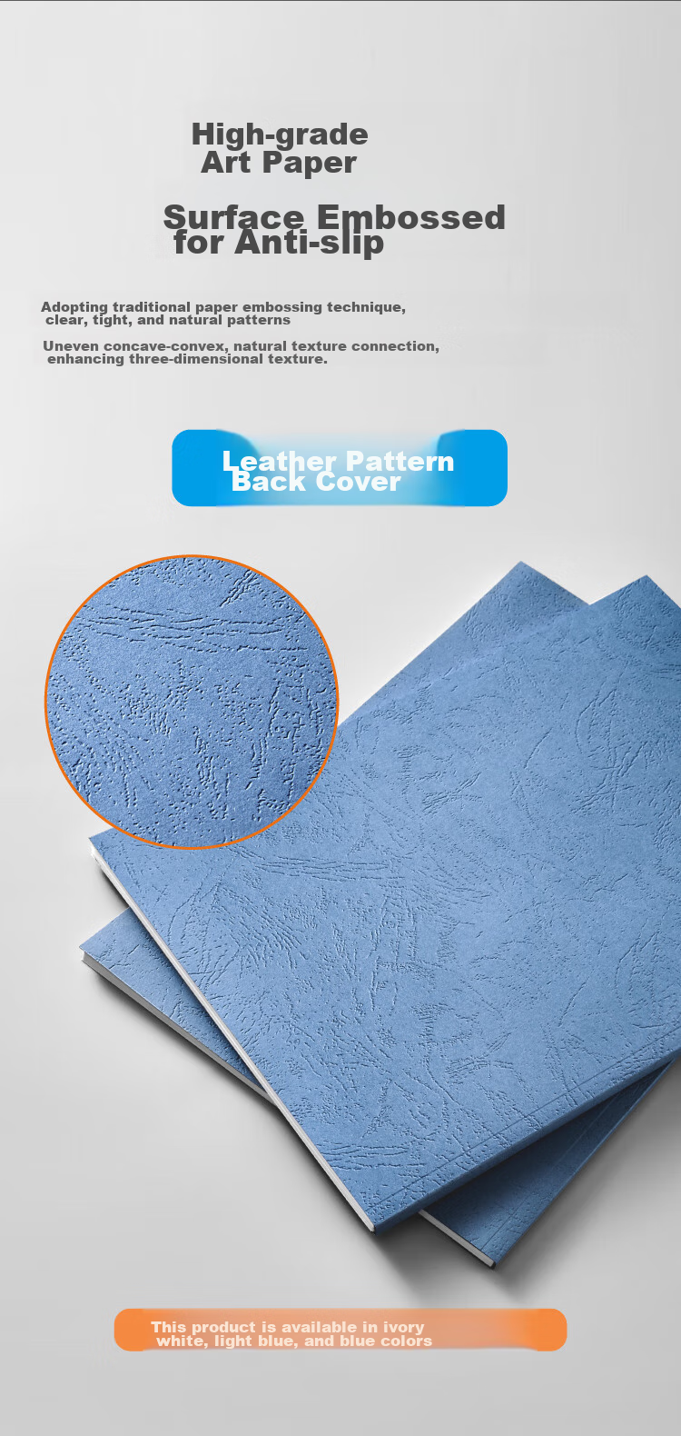 DSB (Dishibi) High Transparency Thermal Binding Covers A4, Specialized for Thermal Binding Machines, Blue, 1mm Thick, Pack of 24 15
