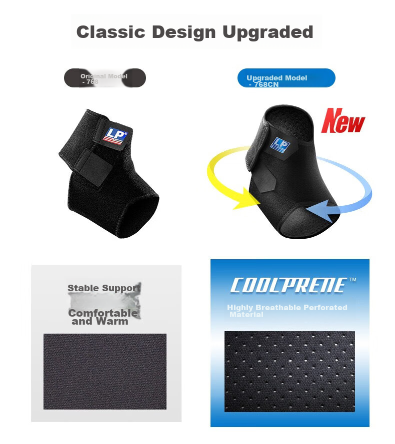 LP Ankle Brace, Anti-Sprain, Ankle Sprain Fixation Device, Fracture Support, Rehabilitation Exercise, Joint Protection Sleeve for Men And Wome 3