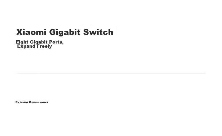 MI 2.5G Switch, 2.5G Electrical Ports *4 + 10G Optical Ports *2, Enterprise-Grade Gigabit Switch, Monitoring Network Cable Splitter, Flow Distributor 15