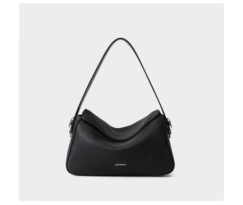 HONGU Leather Handbag, Women's Shoulder Bag, Commuter Crossbody Bag, Casual Ladies' Purse, Birthday Gift for Wome 14