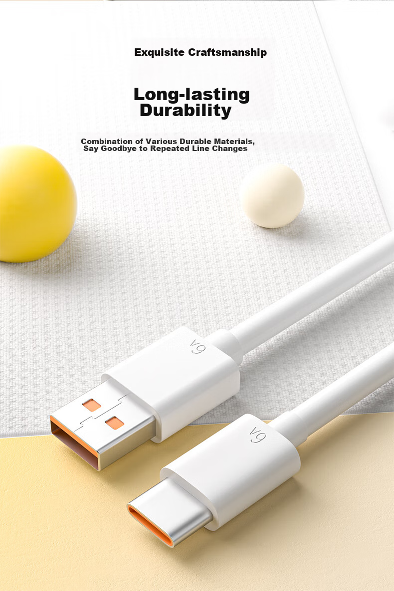 Zitai [2-Pack] Type-C Data Cable, 6A/5A Super Fast Charging Cable, 100W/66W, Compatible with Huawei Honor Xiaomi Phones Mate70/60/40/P80, 1.5 Meters 15