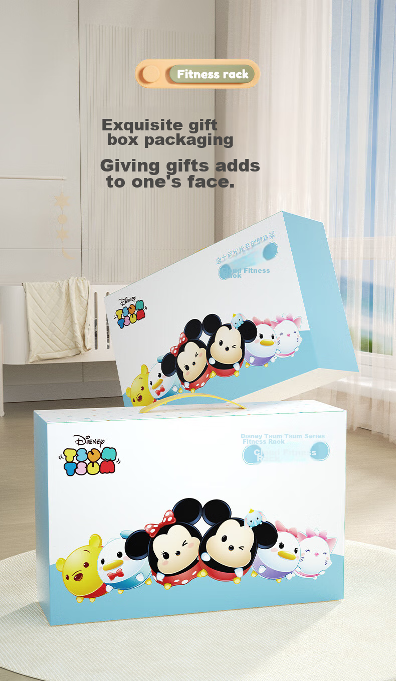 Disney Newborn Multifunctional Play Gym with Foot Piano Stroller 5-in-1 Baby Full Moon Gift First Birthday Present 14