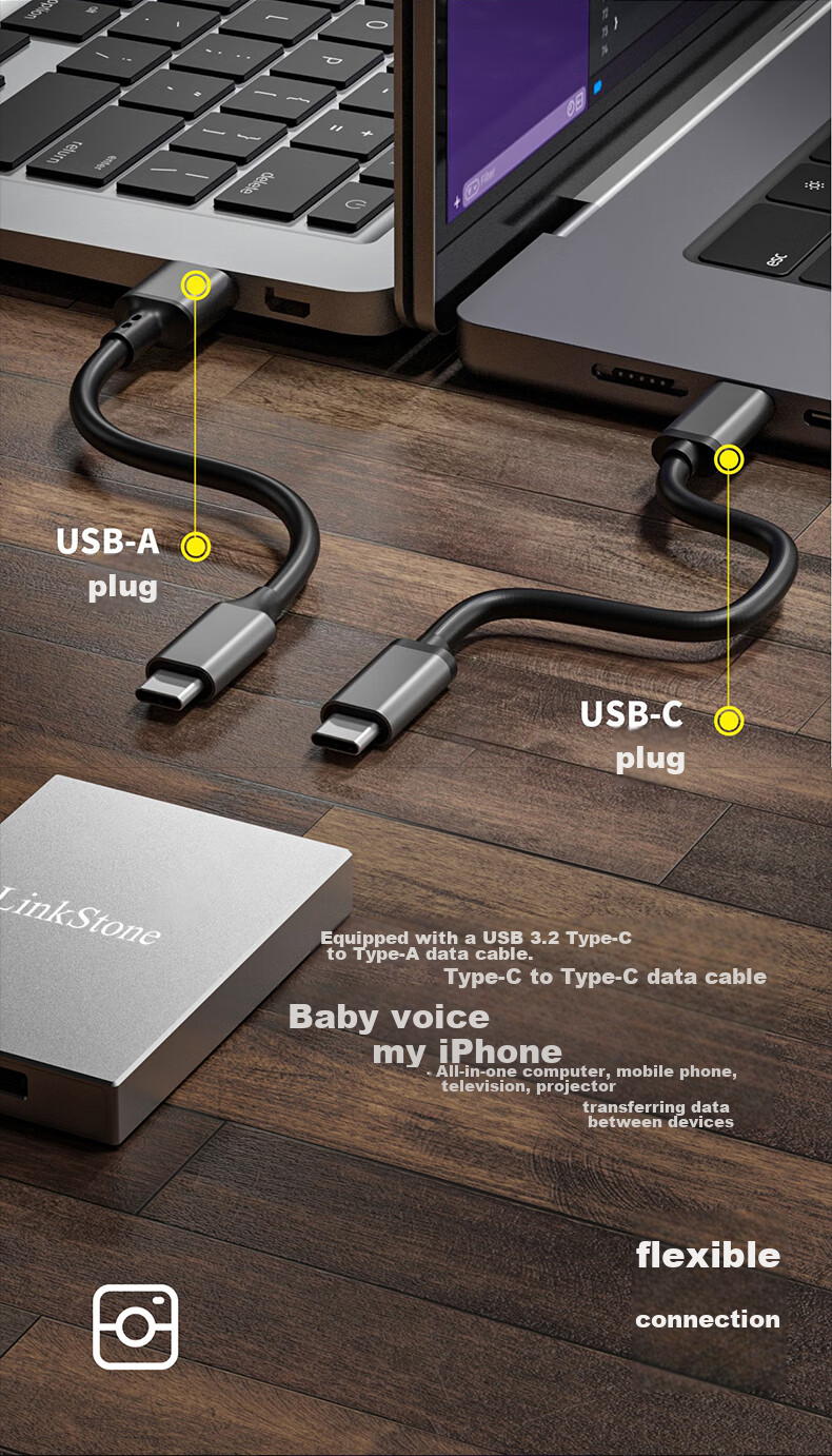LinkStone CFeA Card Reader USB3.2 + Dual-Port Sony A7M4, FX6, A1 Camera High-Speed CFe Card Reader Supports CFexpress Type A And Cfa Memory Cards 4