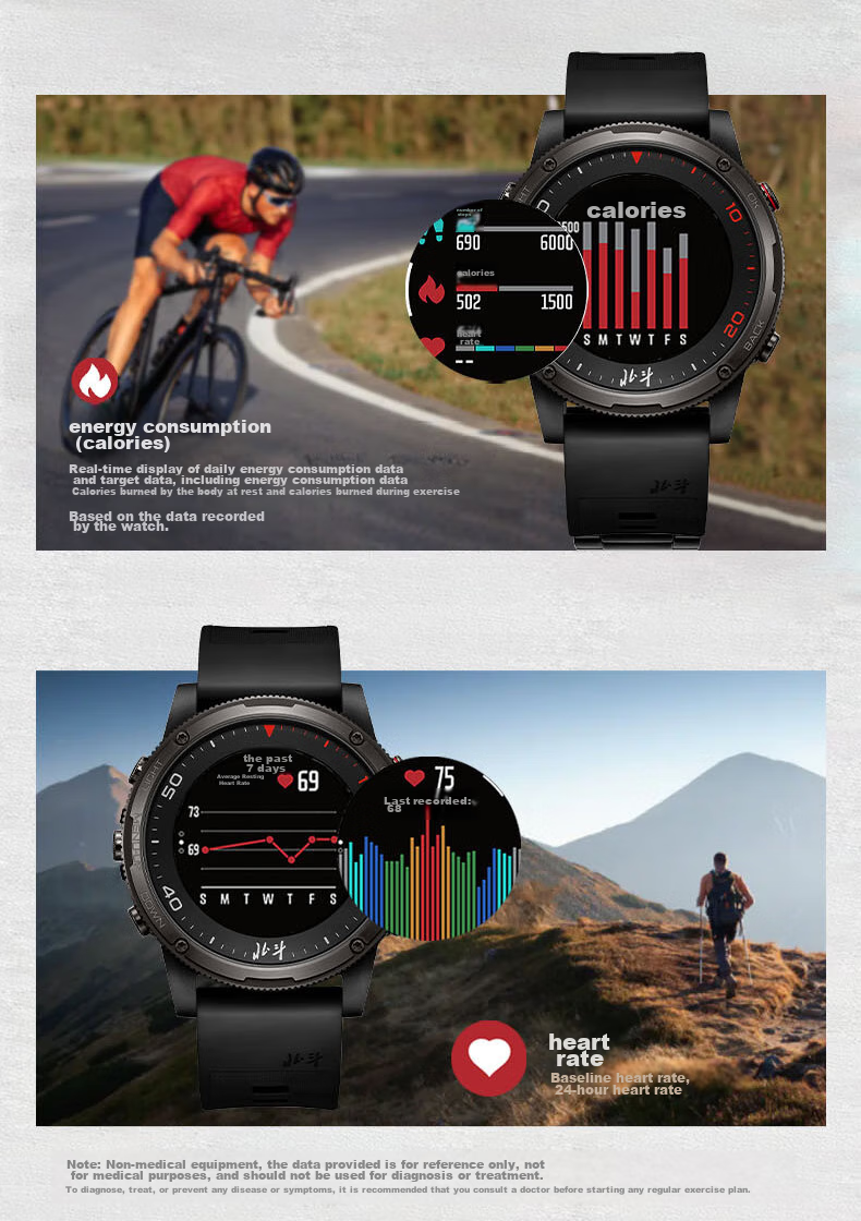 Beidou Watch Syntime5 MAX Smart Outdoor Sports Multifunctional Running Cycling GPS Payment Gift 8