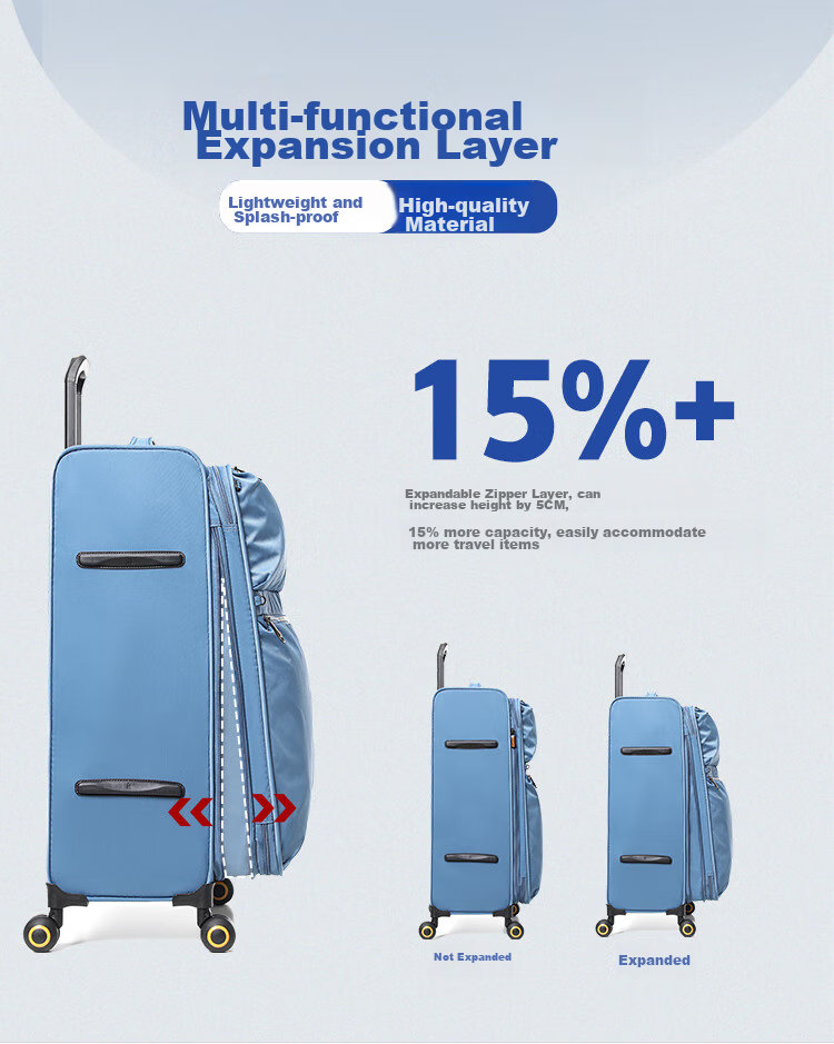 INTERNATIONAL TRAVELLER British IT Luggage Travel Suitcase Ultra-Light Travel Case Small Carry-On 20-Inch 2644 Gray 3