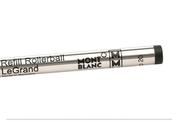 MONTBLANC Meisterstück 162 Signature Pen Black Ink Refill M Tip 2-Pack 128225 [Gift] 5