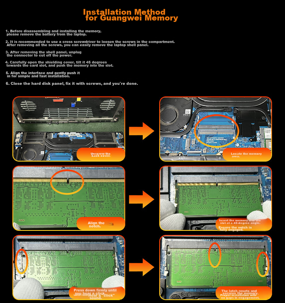 Gloway 8GB DDR3L 1600 Laptop Memory Module, Zhanjiang Piao, Premium Chips, CL11, AI Computer Accessory Upgrade 5
