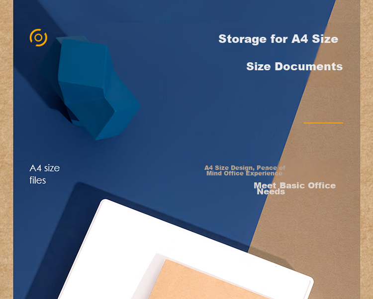 Deli 10 Pieces 280g Thick Kraft Paper File Folders, Document Storage with 6cm Side Width for Bids, Contracts, And Files, Bid Document Folders for Office File Protection 64104 13
