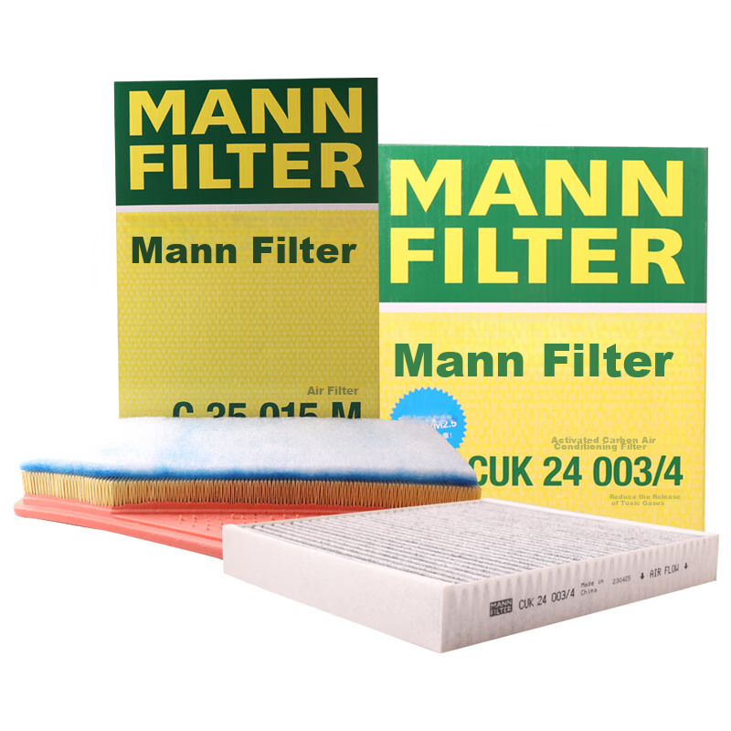 MANNFILTER Filter Set, Air Filter Element, Cabin Air Filter, for Buick Envision PLUS, Buick Envision S, Buick Regal, Buick LaCrosse/Malibu XL