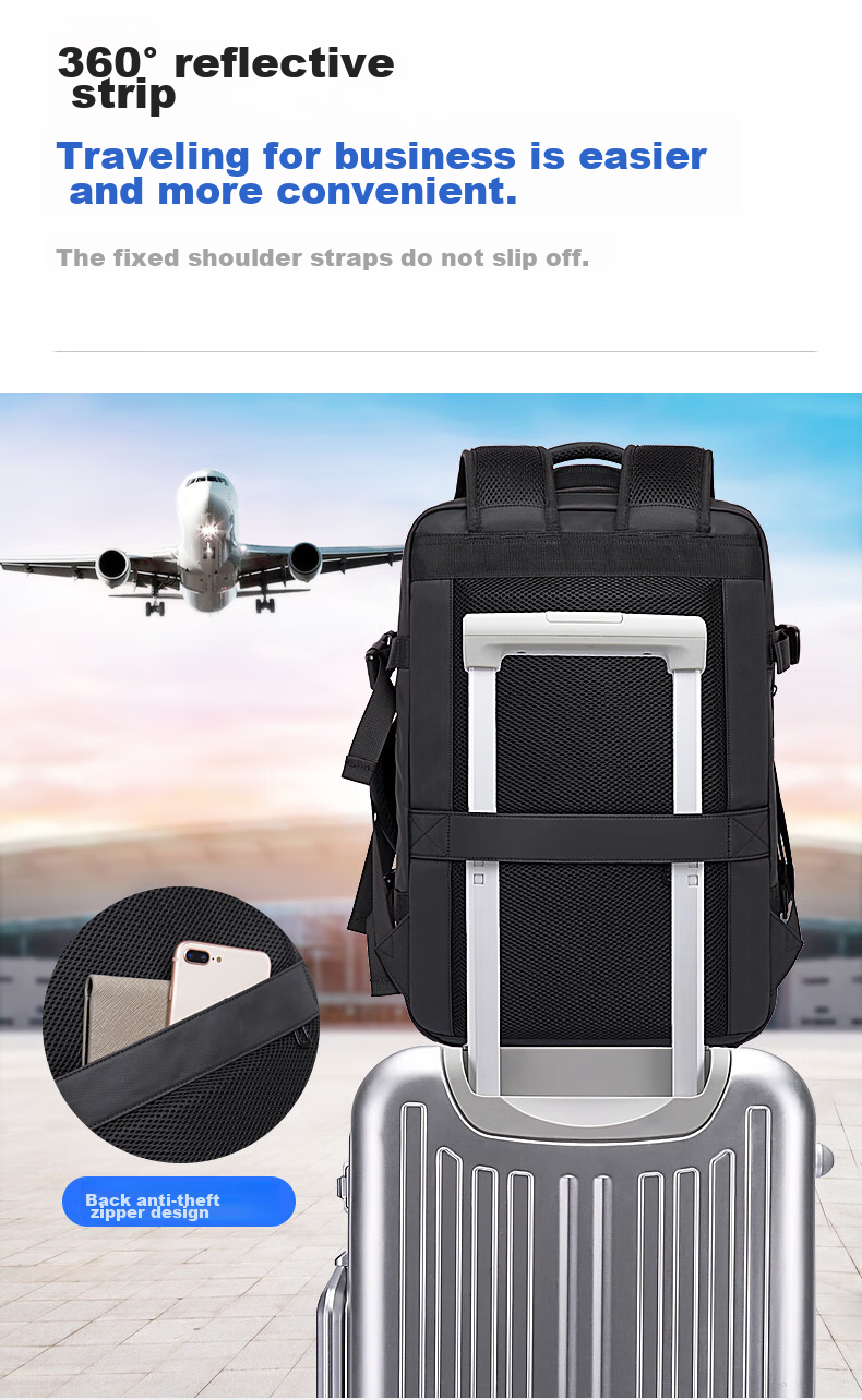 Bange Men's Large Capacity Multifunctional Travel Bag, College Student 16-Inch Laptop Gift, Computer Backpack, Small Gray 14