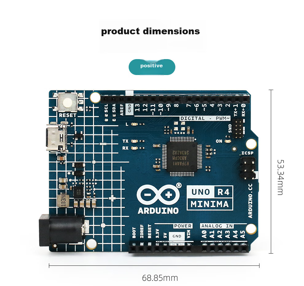 Arduino Uno R4 Minima Development Board Starter Kit IoT Development Visual Pan-Tilt Tracking 15