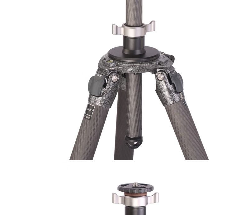 Leofoto Central Column, Carbon Fiber Central Column 2-Section Tripod with Central Column Tube DC-282C 5