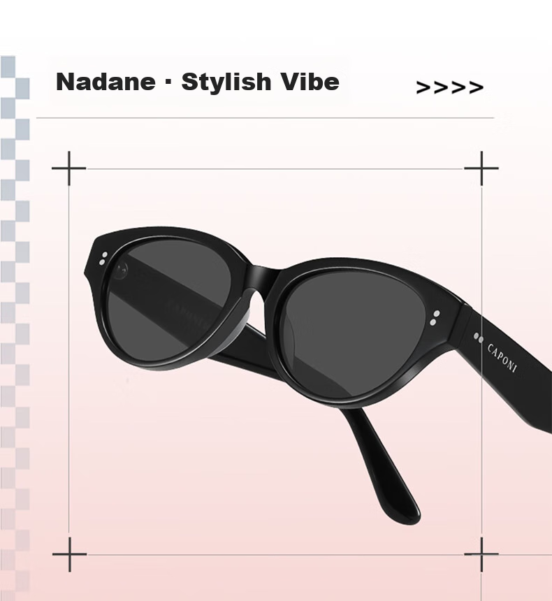 CAPONI Polarized Sunglasses for Women, 2026 New Style UV Protection Driving Glasses, Sun Protection Retro Eyewear 12