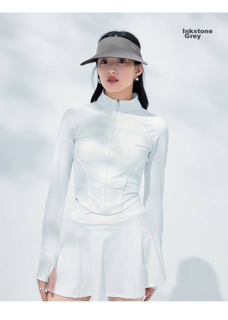 Siggi Sun Protection Hat, Egg Roll Hat, Seamless Breathable Sun Visor, UV Protection, Face-Slimming Effect, Wide Brim Visor Hat SI95312 25