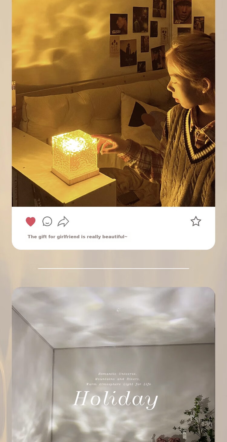 Dipuer Tofu Lamp, Fill Light Device, RGB Live Streaming And Photography Beauty Light, Camera Phone Desktop Photography Light, Outdoor Portable Handheld LED Pocket Light, Tofu Lamp 4