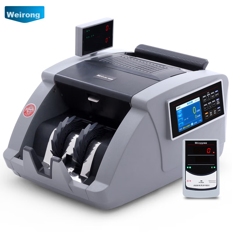 Weirong JBYD-N9 (Class A) Currency Counter with Image Recognition And Character Number Identification, Supports New RMB