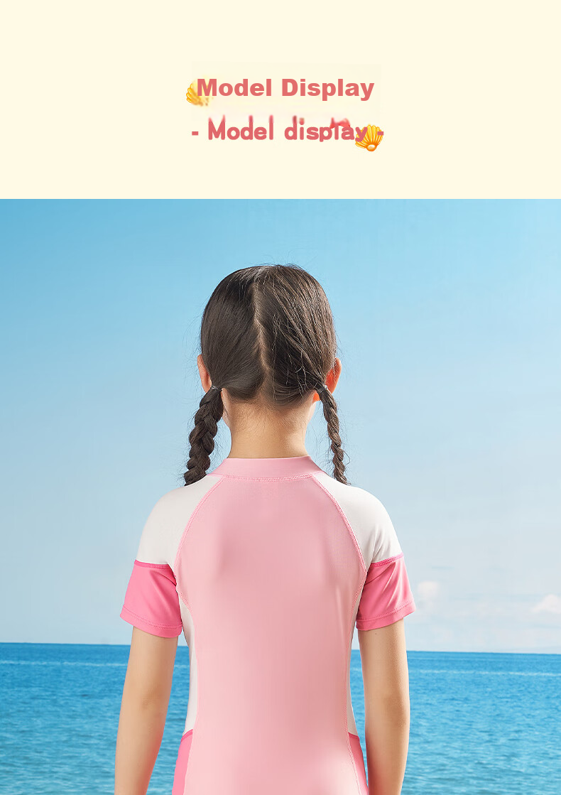 Li-Ning Children's Swimsuit, One-Piece Swimwear for Boys And Girls, Breathable Quick-Dry Surfing Suit, Model 926, Blue, Size 120 22