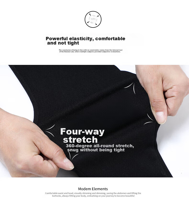 FitonTon High-Waisted Leggings for Women, Outer Wear Autumn Winter Style, Black Tight-Fitting Pencil Skinny Pants with Three Buttons, Small Black Trousers, Black, Size S 19