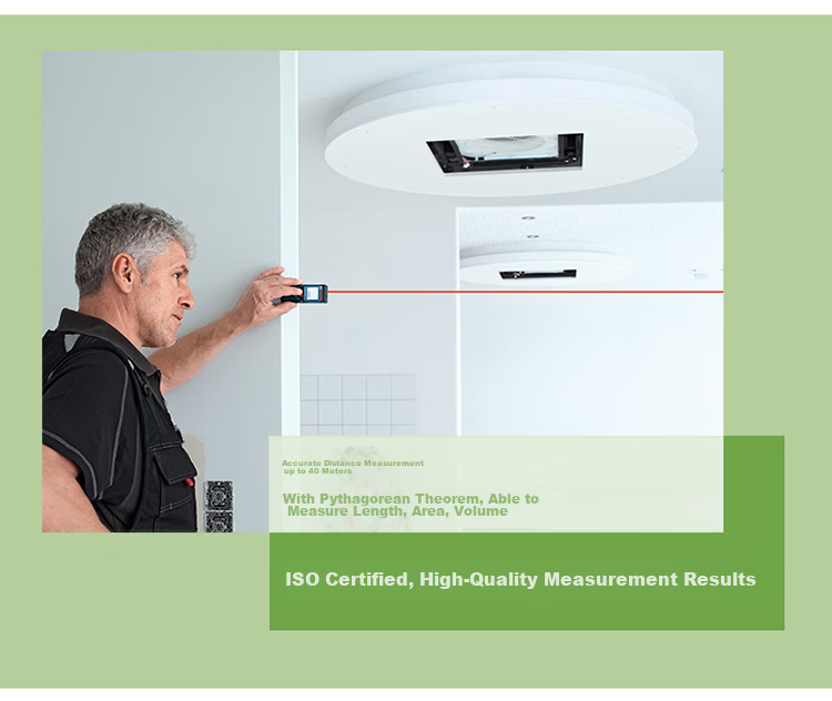 BOSCH Infrared Laser Rangefinder, Measuring Device for Room Dimensions, Electronic Tape Measure, Compact And Portable, 40 Meters Range, GLM 4000 4
