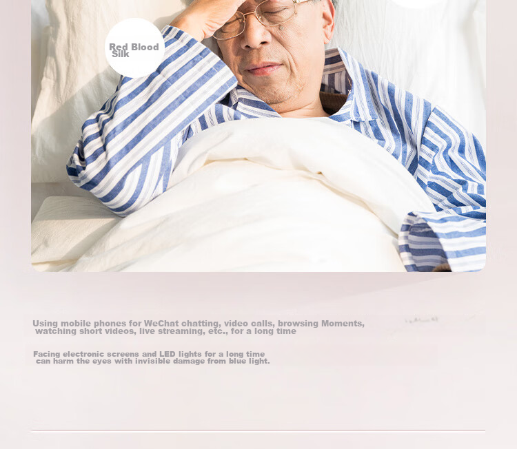 Mr. PuTian Anti-Blue Light Reading Glasses for Women, Genuine High-Definition Presbyopic Glasses, Gift for Mom, 300 Degrees (65-69 Years Old) 15