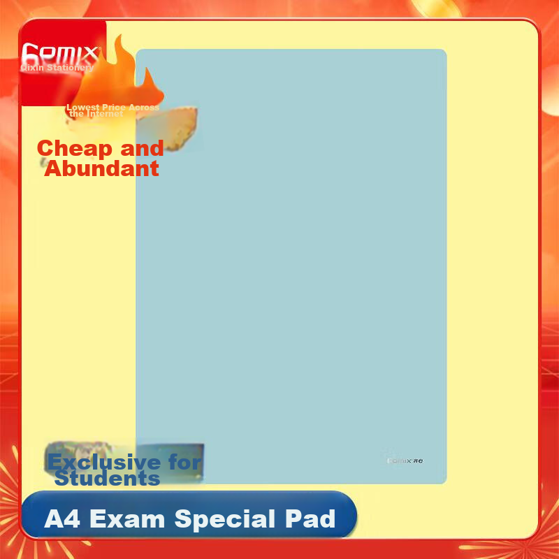 COMIX A4 Study Desk Pad for Students' Exams And Writing Soft Pad Board, Exam Homework Drawing Calligraphy Pad Board, Eco-Friendly EVA Writing Pad Board, Middle And High School Entrance Exam Stationery DS-319