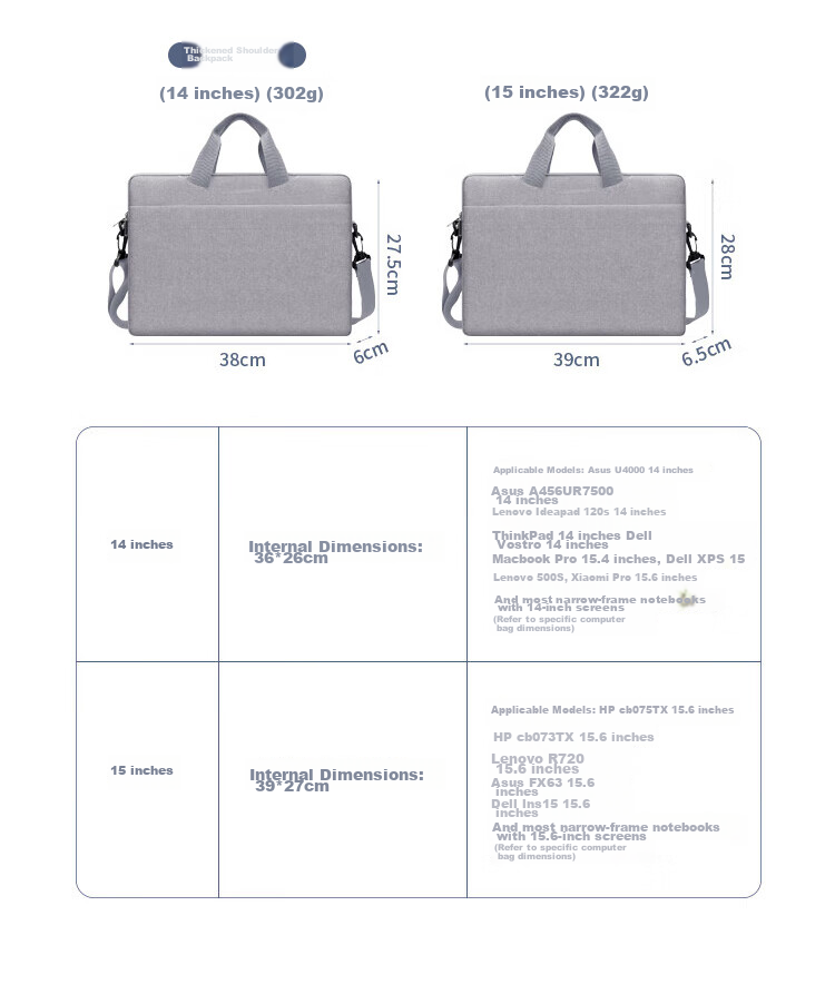 BUBM Laptop Bag, Handheld, 15.6 Inches, Suitable for Men, Compatible with Apple MacBook And Huawei Laptops, Business Laptop Sleeve 11