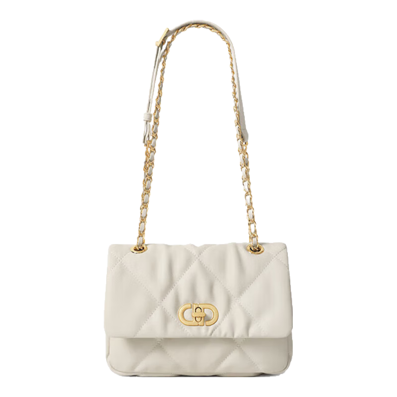 CASSILE Women's Handbag, Shoulder Bag, Quilted Pattern, Large Capacity, Chain Strap, Light Luxury Crossbody Bag, 520 Gift