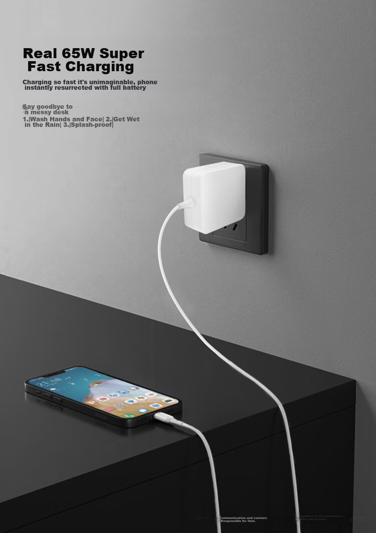 Youpin, Suitable for Huawei/Xiaomi Laptops, 65W Type-C Power Adapter Cable, Fast Charging for Honor Magic And Redmi, Charging Cable for Matebook13 2