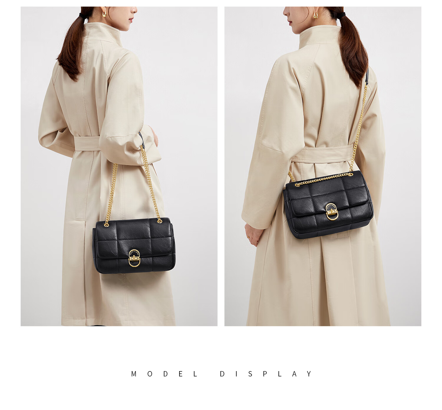 Cnoles Chain Bag for Women, Diamond Pattern Shoulder Crossbody Bag, High-End Underarm Bag, Birthday And 520 Gift for Girlfriend Or Wife 24