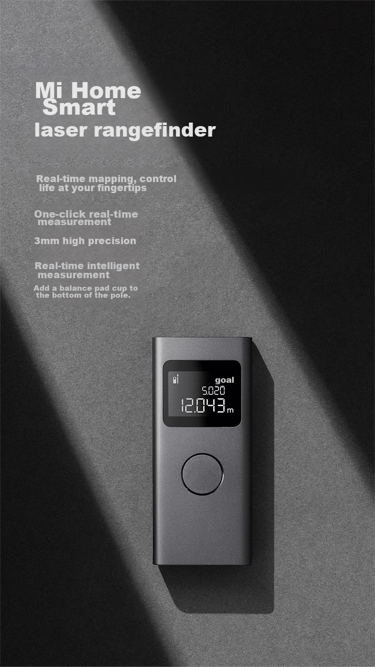 MIJIA Xiaomi, MIJIA Smart Laser Rangefinder, High-Precision Surveying Ruler, Electronic Ruler, Infrared, for Home Renovation Measurement 2