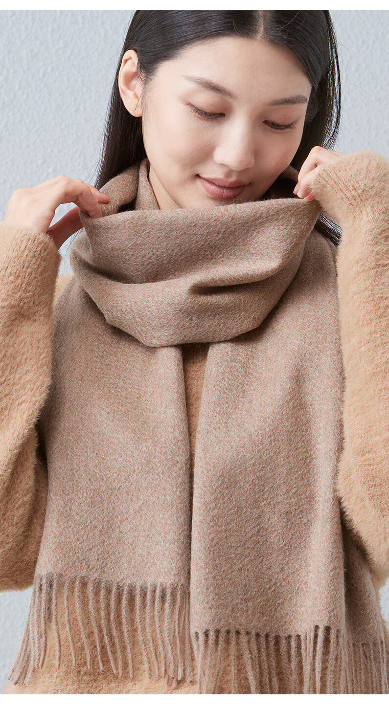 Hodo 100% Cashmere Scarf for Women, Winter Warm Thick Neck Warmer, Birthday Gift Box for Mom And Girls 12
