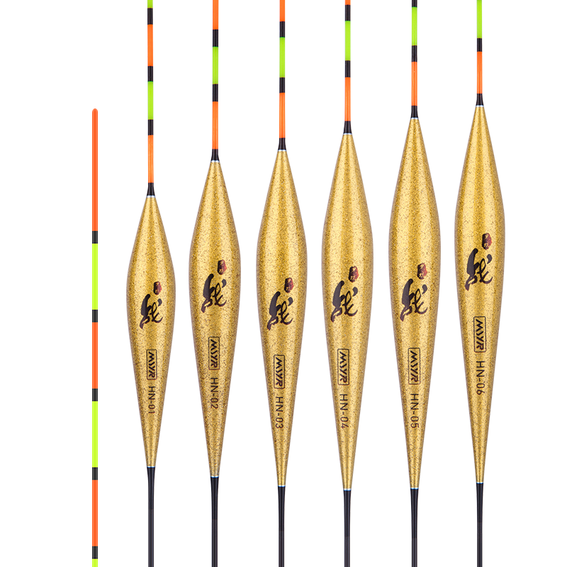 Minjianyiren 60cm Specialized Fishing Float for Black Pit, Extended Eye-Catching Buoy for Crucian Carp And Carp, Hooligan Platform Fishing Float HN01