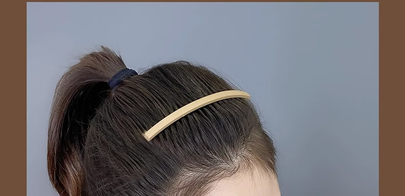 Xiangwan Hair Comb Set of 3 for Women, Bangs Styling Tool, Hair Clip, Ponytail Holder, Mid-Autumn Festival Gift 5
