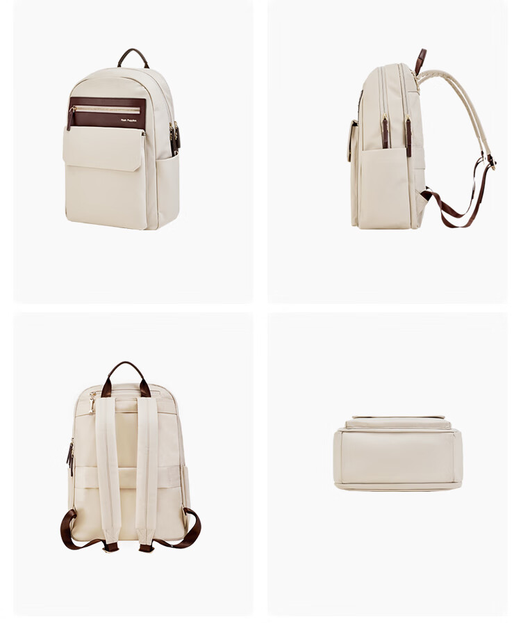 Hush Puppies Women's Backpack Breathable Commuter Laptop Bag Fresh School Bag Birthday Gift for Girlfriend and Wife 8