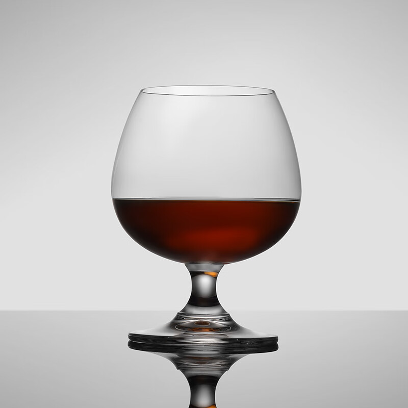 CLITON Brandy Glass European Style Crystal Whiskey Glass Short Stem Glass Whisky Glass Set of 2 CL-JB14