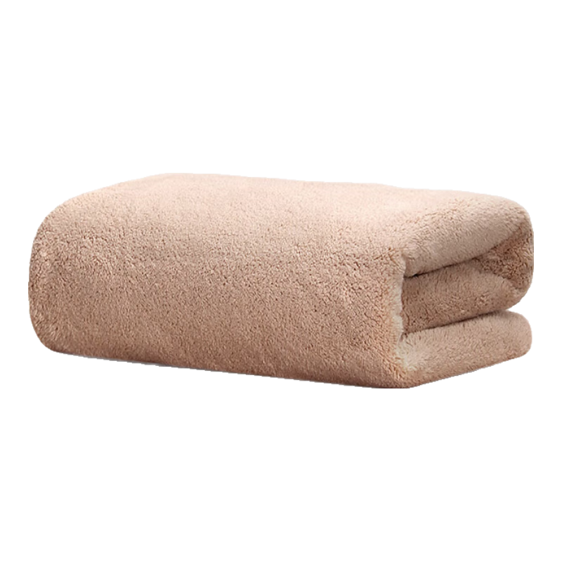GGT Japanese Snowflake Velvet Soft Towel Face Washcloth for Home Use, Men's Face Towel, Bath Towel, Hand Towel for Women, Light Brow