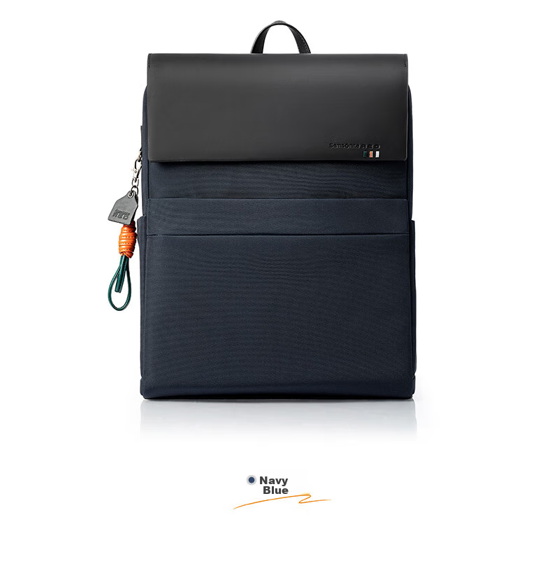Xinxiuli Business Commute Backpack, Laptop Bag, 15-Inch Men's Backpack, Young Elite Cowhide Layered Leather Patchwork NZ3 10