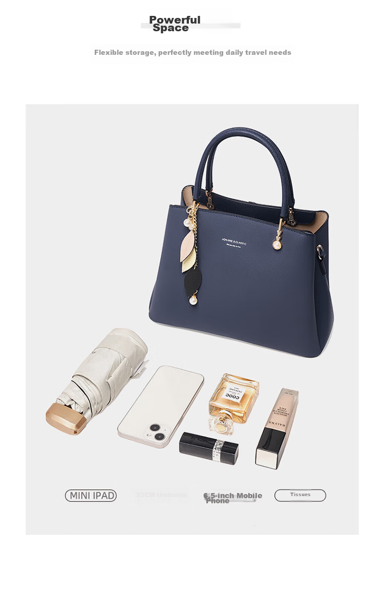 Aokang Women's Handbag, Trendy Cowhide Tote Bag, Light Luxury Crossbody Shoulder Bag, Birthday Gift for Girlfriend Or Wife on May 20 17