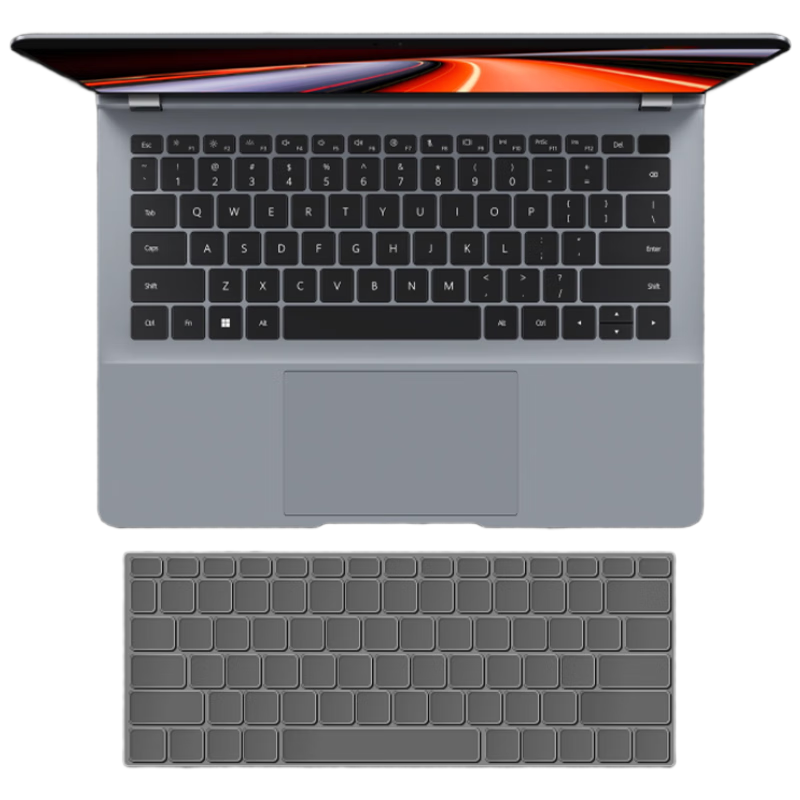Jiasu Huawei Matebook GT14 Keyboard Cover, Linux Version/Intel Core Ultra, High-Definition Transparent Keyboard Protector Film, Thin Invisible Non-Fall