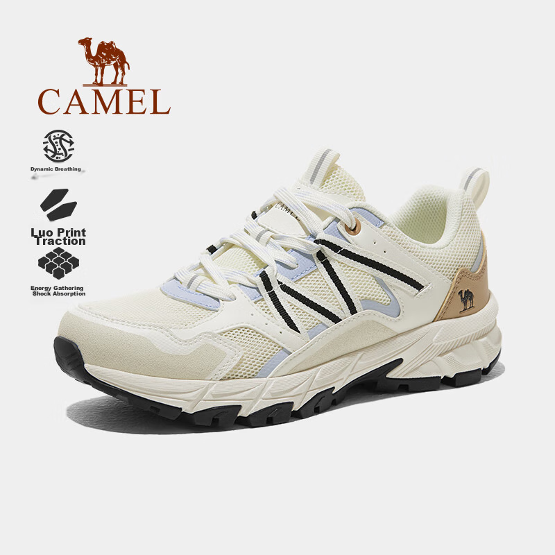 CAMEL Outdoor Breathable Hiking Shoes for Men And Women, Water-Resistant Non-Slip Trekking Shoes Cross-Country Running Shoes F24B097605