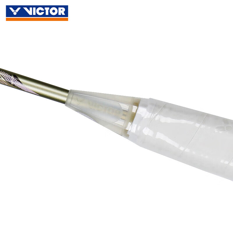 Бадминтонная ракетка VICTOR, Victory Iron Hammer Carbon Fiber Single Racket, TK-HMR PRO, Ruby Gold 4U, предварительно натянутая