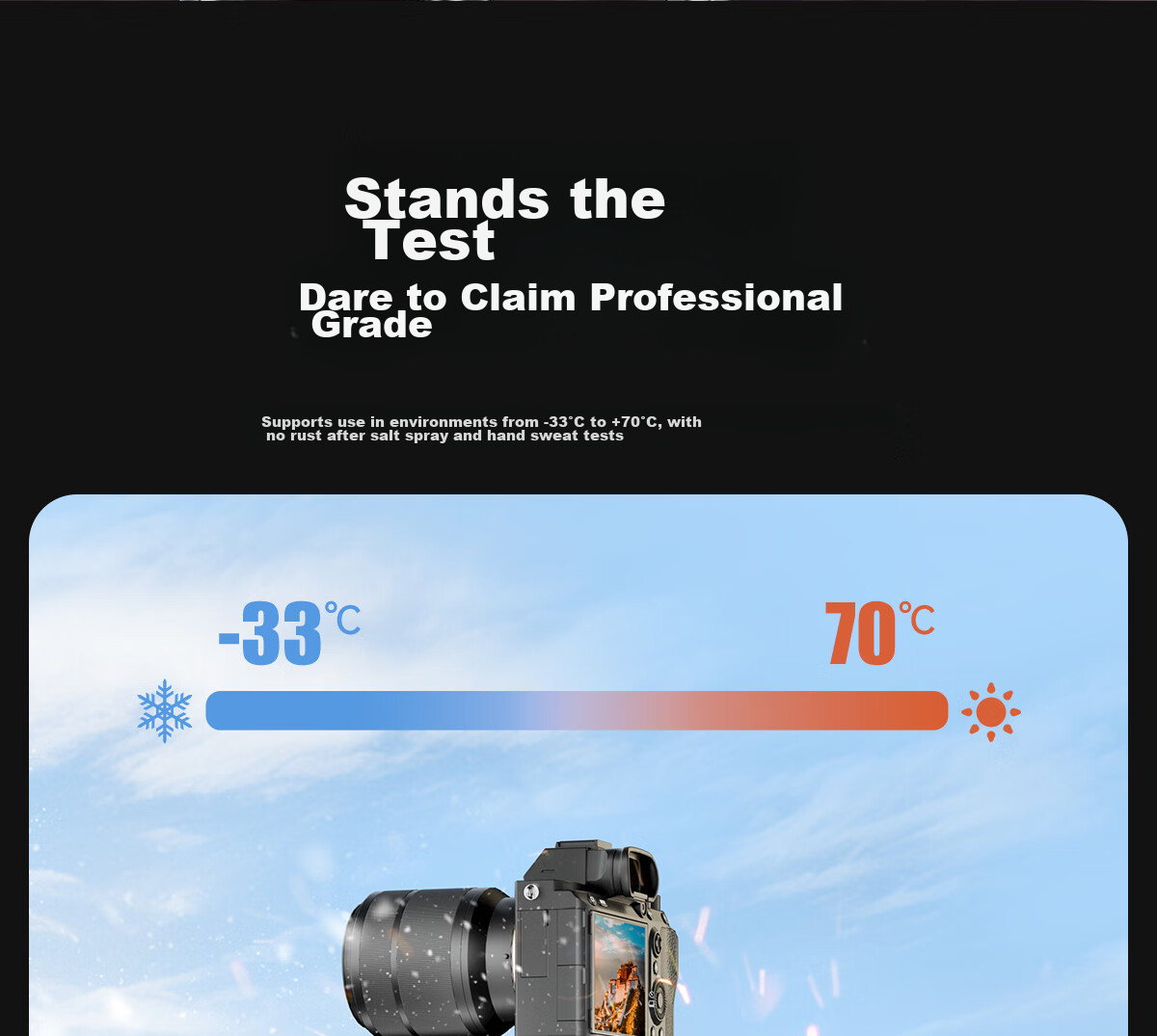 Llano Camera Tripod for DSLR, Mirrorless, Smartphone And Camcorder, Professional-Grade Support for Canon, Fuji, Nikon, Sony Pocket 4P/4/3, Yingshi Luna Portable Tripod 27