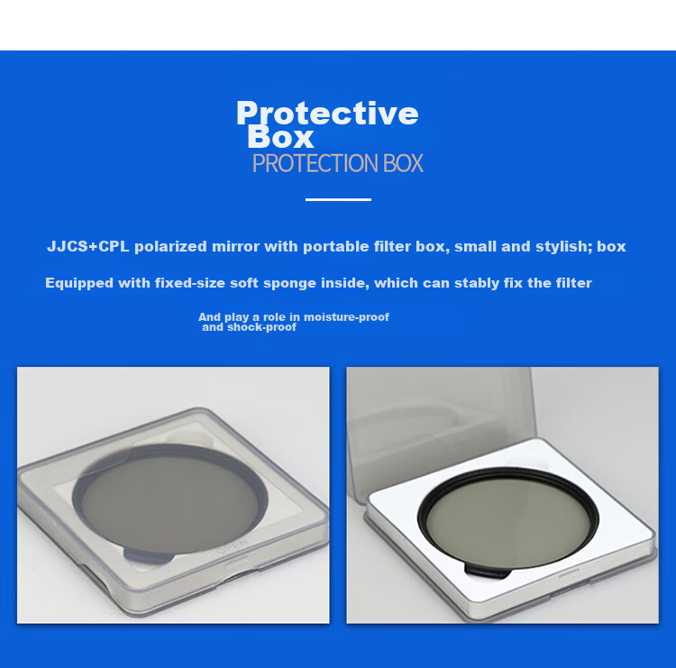 JJC S+CPL Polarizing Filter 40.5mm, Suitable for Sony 16-50, 28-60, ZV-E10L, ZVE-10M2, ZVE-10 Second Generation, A7C2, A6400 Cameras 15